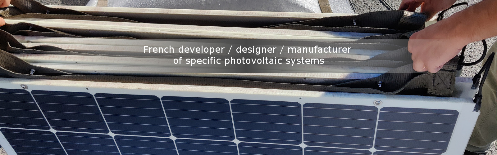 Contact autonomous solar panel